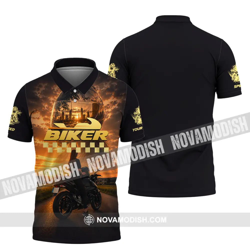 Unisex Shirt - Custom Biker Shirt - Polo Shirt / S - T-shirt