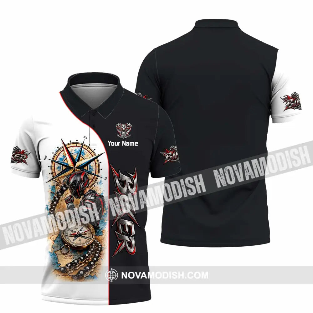 Unisex Shirt - Custom Biker Shirt - Polo Shirt / S - T-shirt
