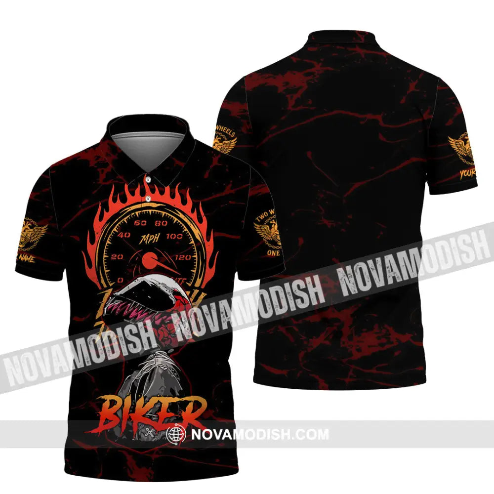 Unisex Shirt - Custom Biker Shirt - Polo Shirt / S - T-shirt