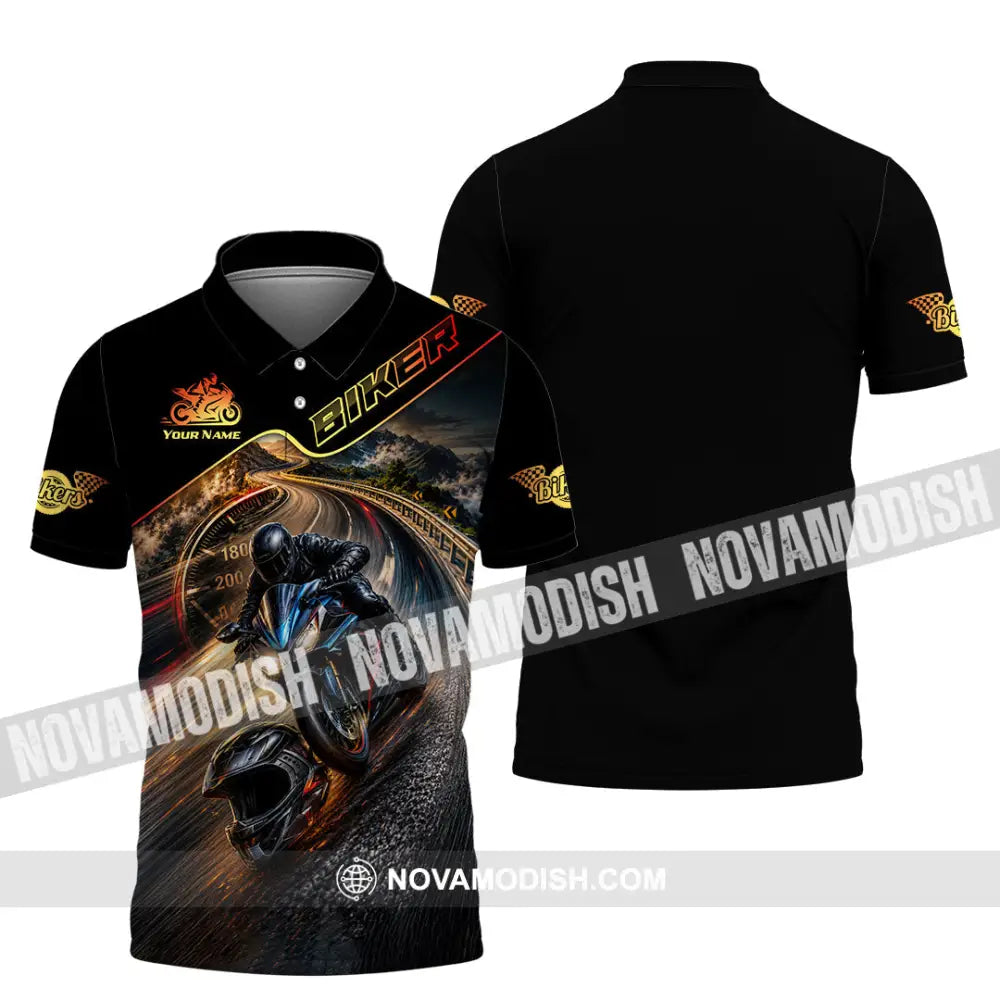 Unisex Shirt - Custom Biker Shirt - Polo Shirt / S - T-shirt