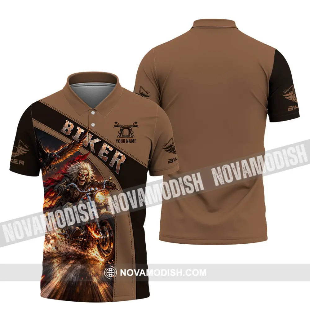 Unisex Shirt - Custom Biker Shirt - Polo Shirt / S - T-shirt