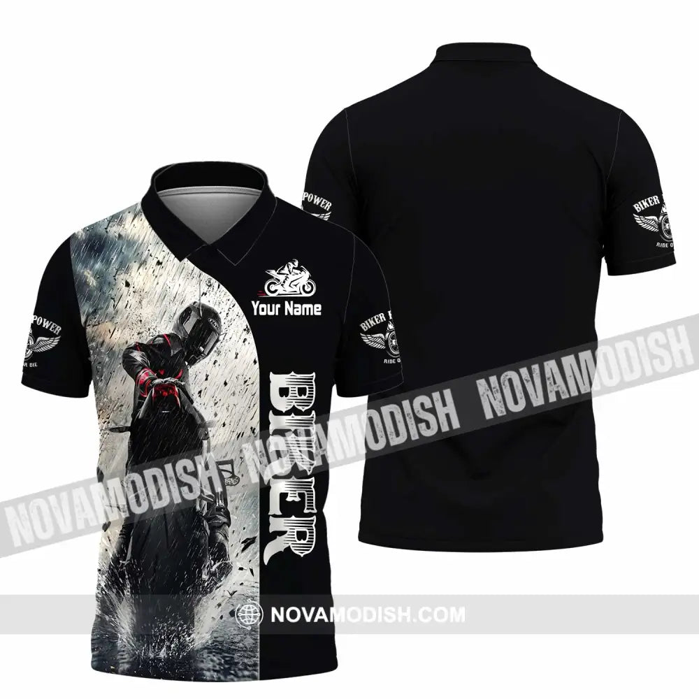 Unisex Shirt - Custom Biker Shirt - Polo Shirt / S - T-shirt