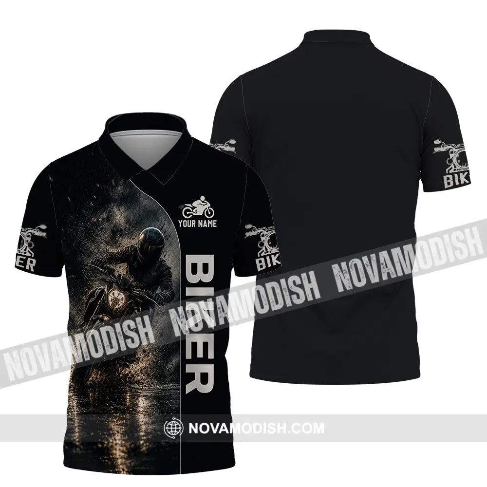 Unisex Shirt - Custom Biker Shirt - Polo Shirt / S - T-shirt