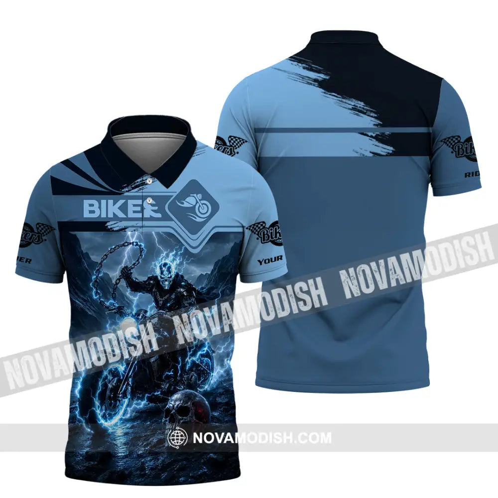 Unisex Shirt - Custom Biker Shirt - Polo Shirt / S - T-shirt