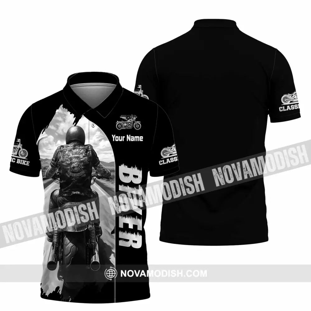 Unisex Shirt - Custom Biker Shirt - Polo Shirt / S - T-shirt