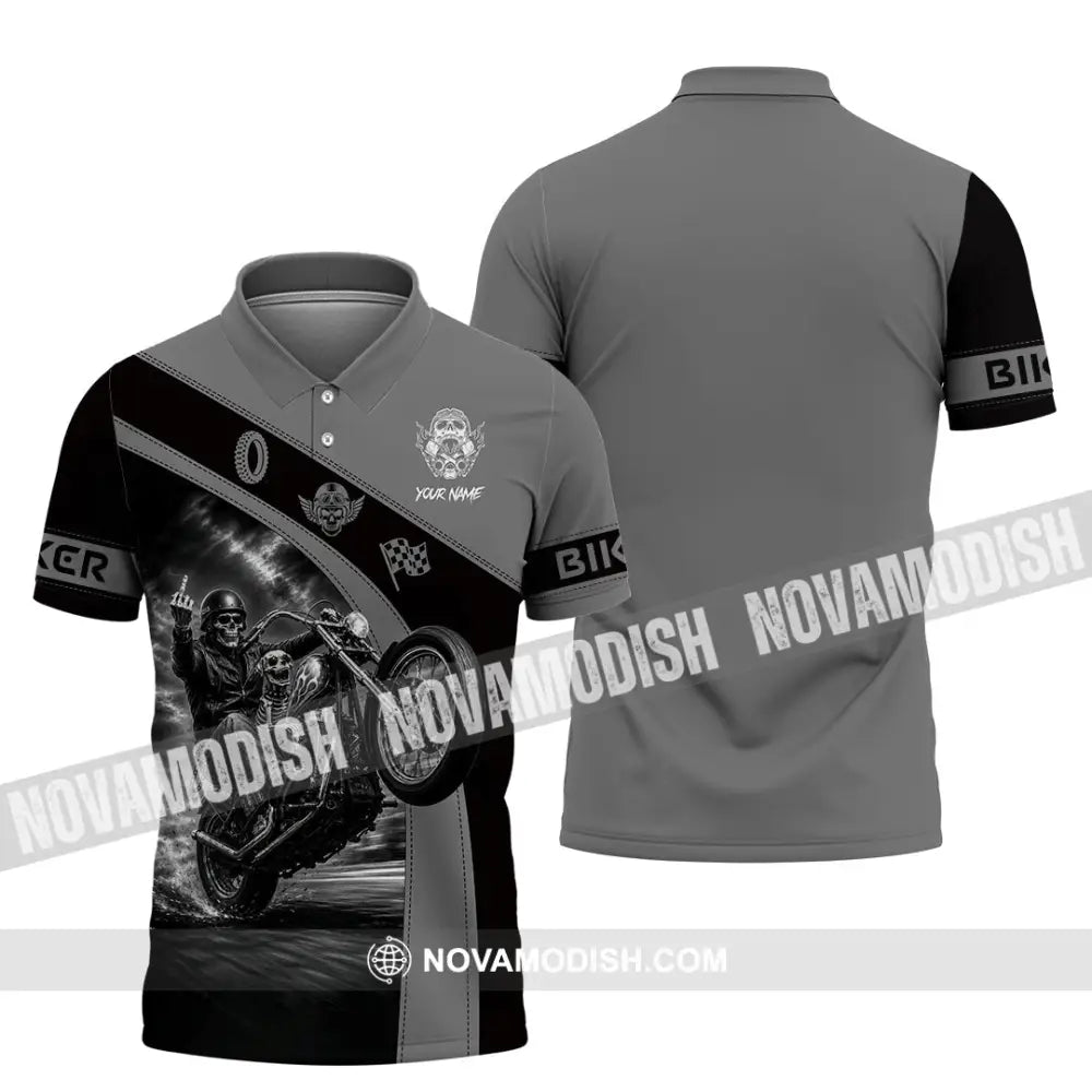 Unisex Shirt - Custom Biker Shirt - Polo Shirt / S - T-shirt
