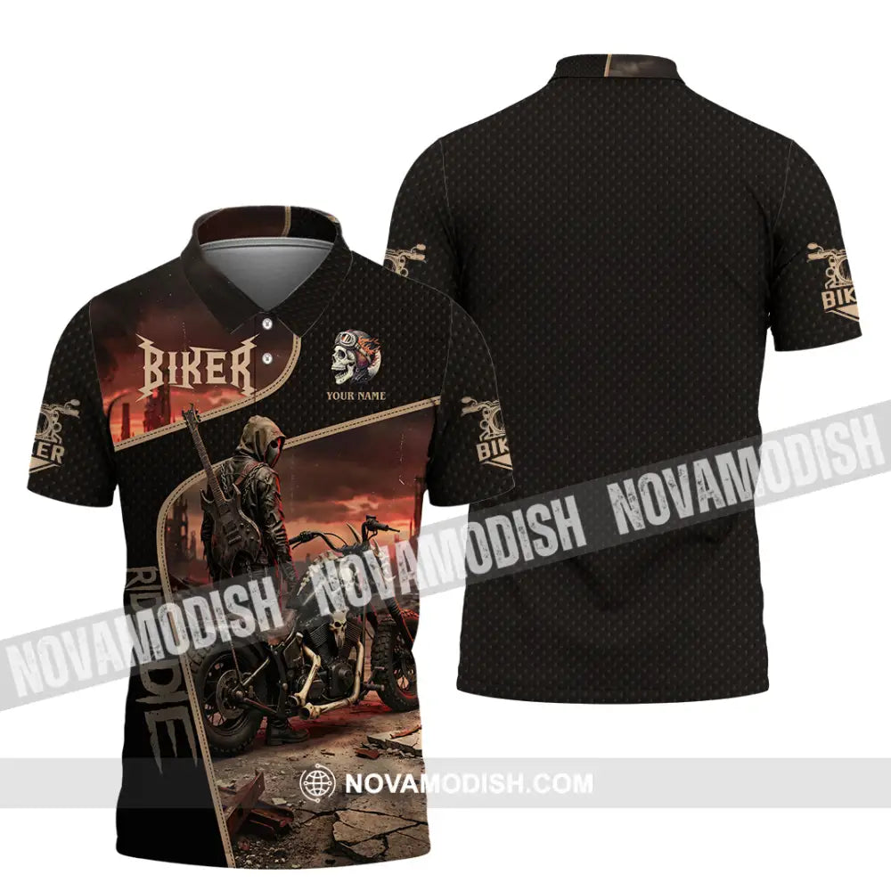 Unisex Shirt - Custom Biker Shirt - Polo Shirt / S - T-shirt