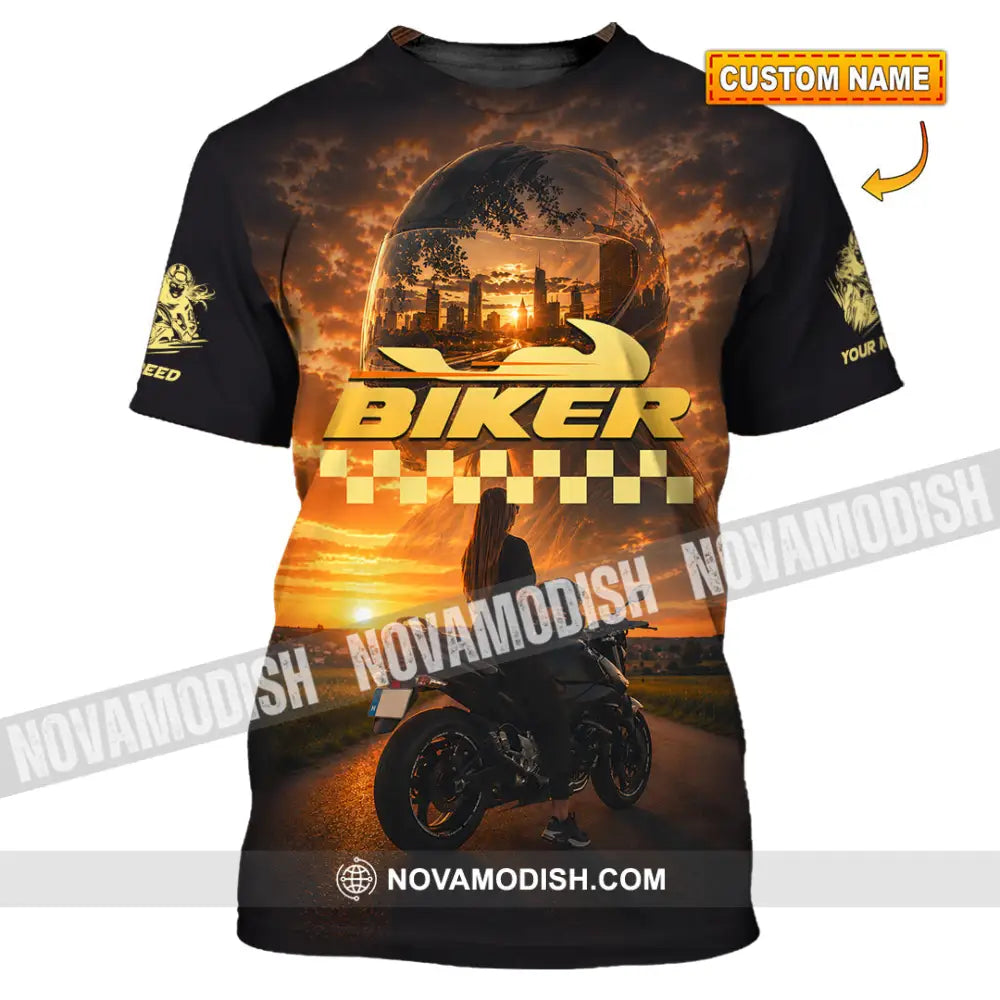 Unisex Shirt - Custom Biker Shirt - T-shirt