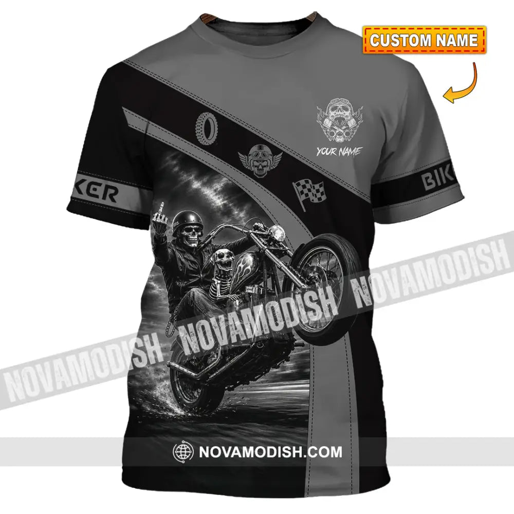 Unisex Shirt - Custom Biker Shirt - T-shirt