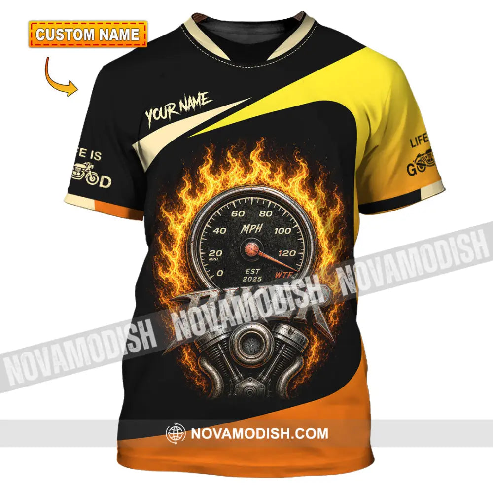 Unisex Shirt - Custom Biker Shirt - T-shirt