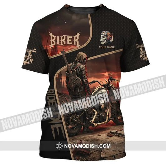 Unisex Shirt - Custom Biker Shirt - T-Shirt / S - T-shirt