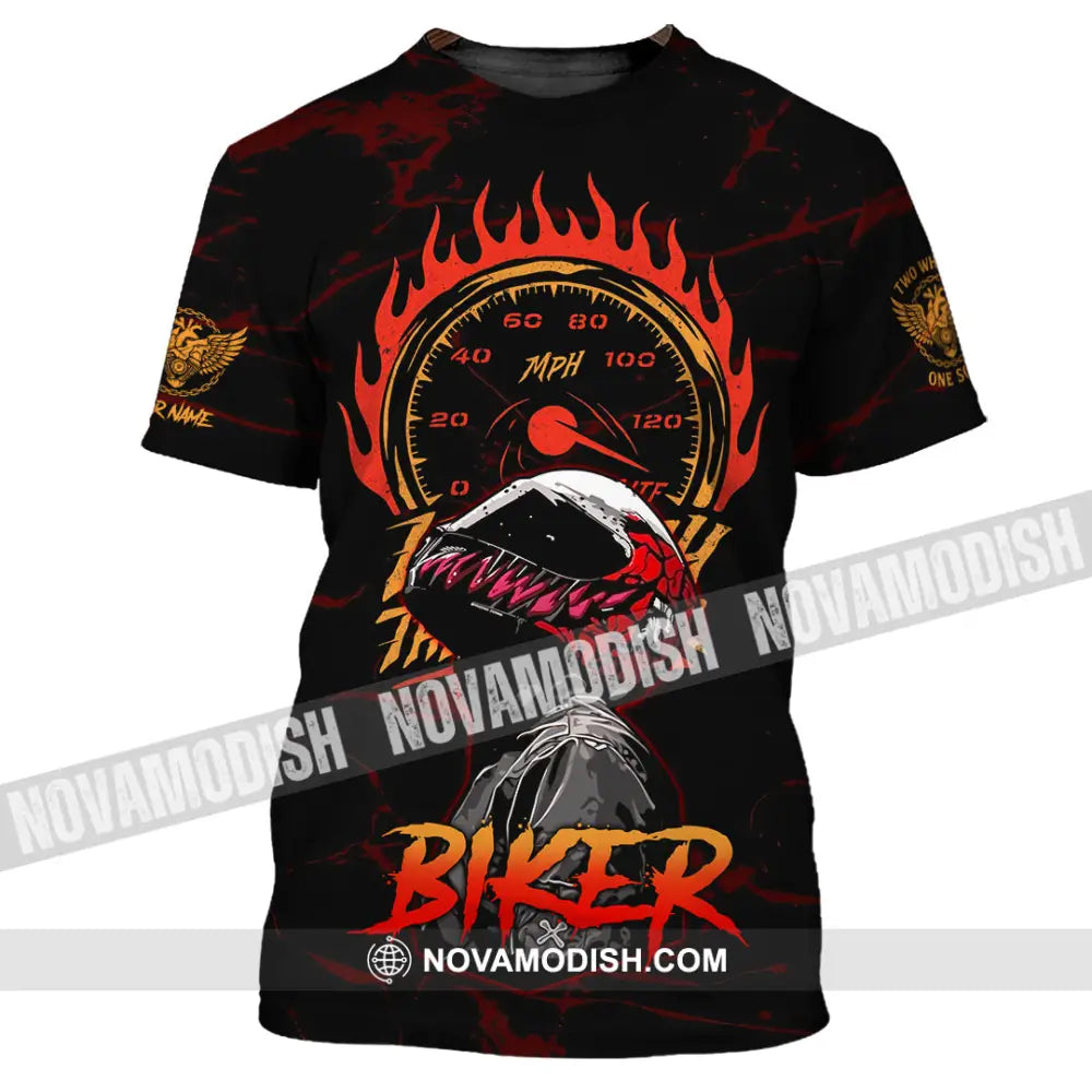 Unisex Shirt - Custom Biker Shirt - T-Shirt / S - T-shirt