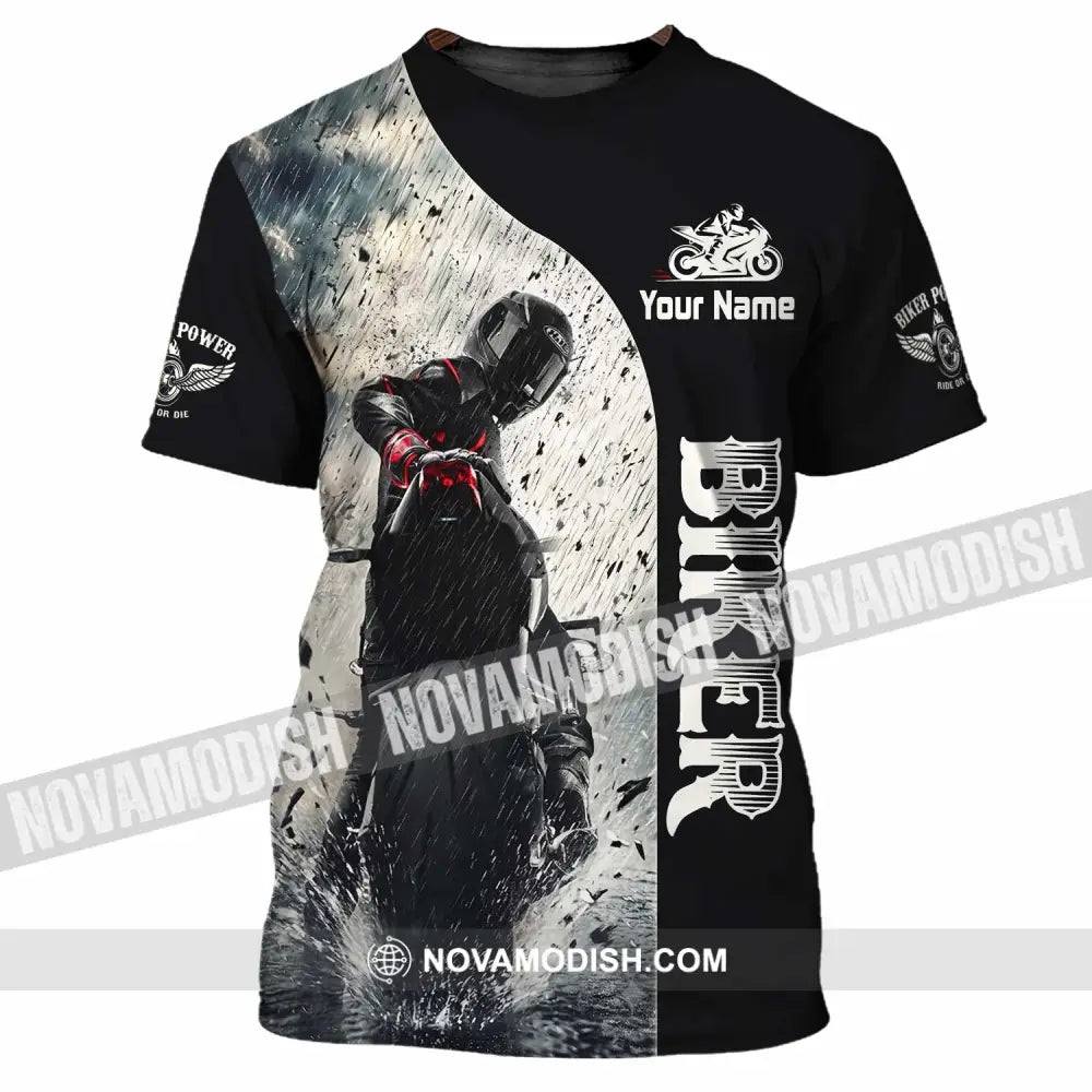 Unisex Shirt - Custom Biker Shirt - T-Shirt / S - T-shirt