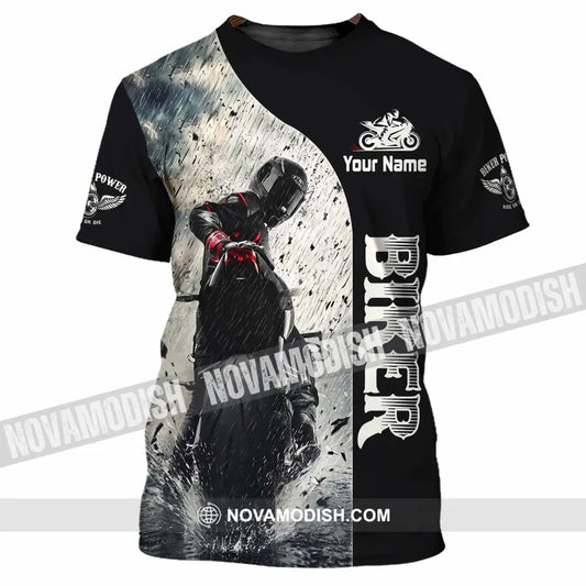 Unisex Shirt - Custom Biker Shirt - T-Shirt / S - T-shirt