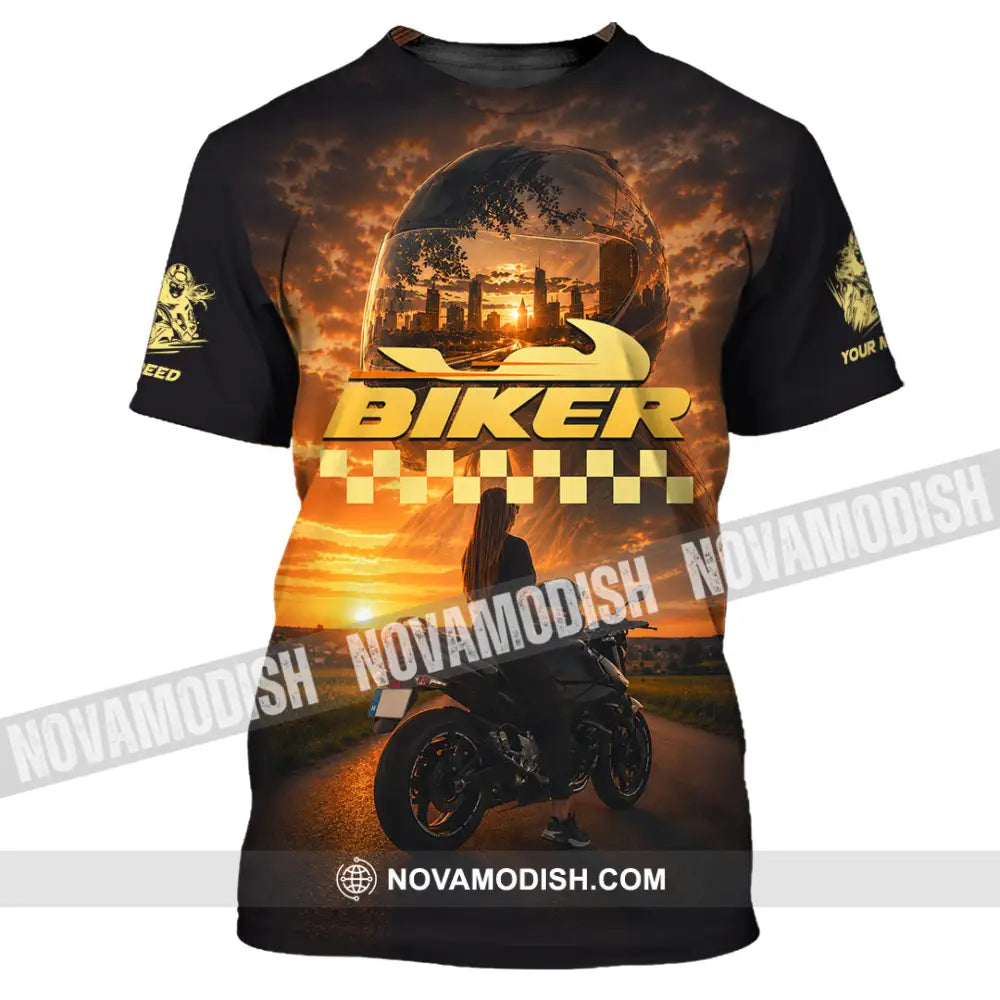 Unisex Shirt - Custom Biker Shirt - T-Shirt / S - T-shirt
