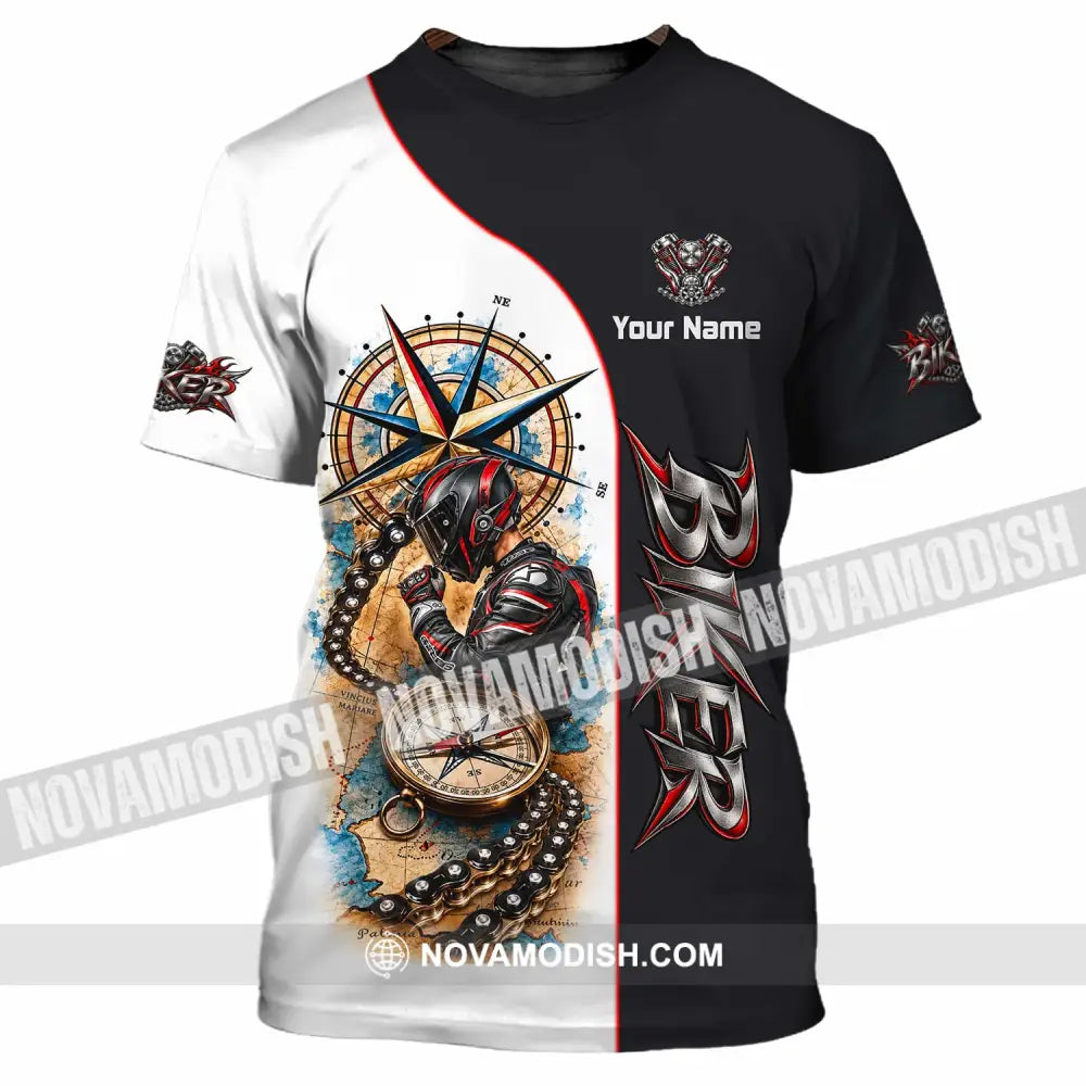 Unisex Shirt - Custom Biker Shirt - T-Shirt / S - T-shirt