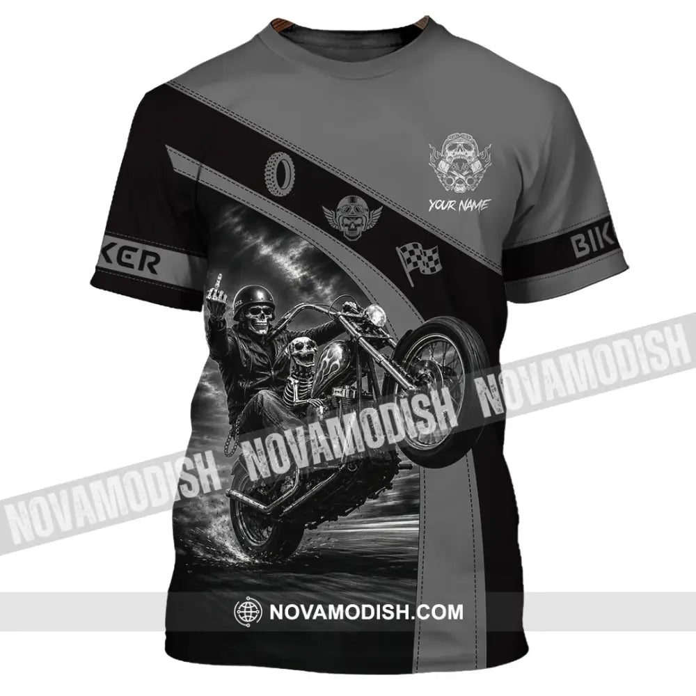 Unisex Shirt - Custom Biker Shirt - T-Shirt / S - T-shirt