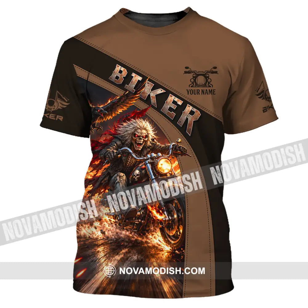 Unisex Shirt - Custom Biker Shirt - T-Shirt / S - T-shirt