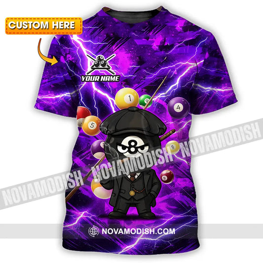 Unisex Shirt - Custom Billiard 3D Shirt T-shirt