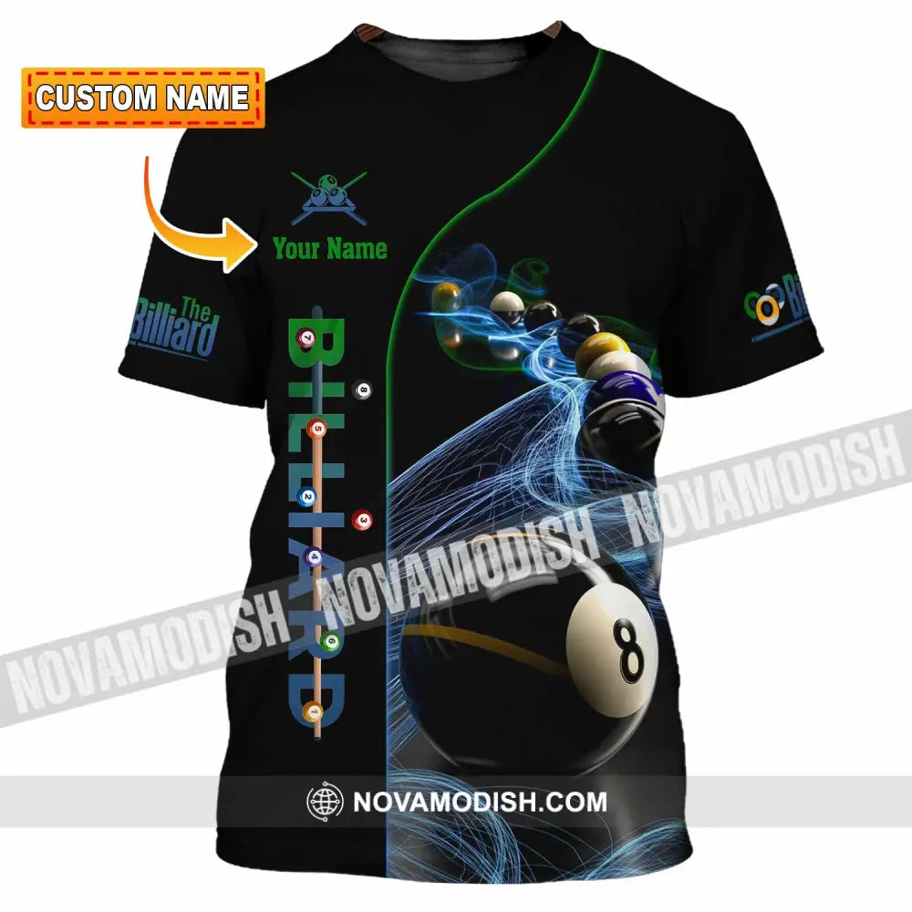 Unisex Shirt - Custom Billiard 3D Shirt T-shirt