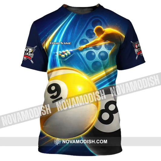 Unisex Shirt - Custom Billiard 3D Shirt T-Shirt / S T-shirt