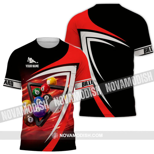 Unisex Shirt - Custom Billiard 3D Shirt T-Shirt / S T-shirt