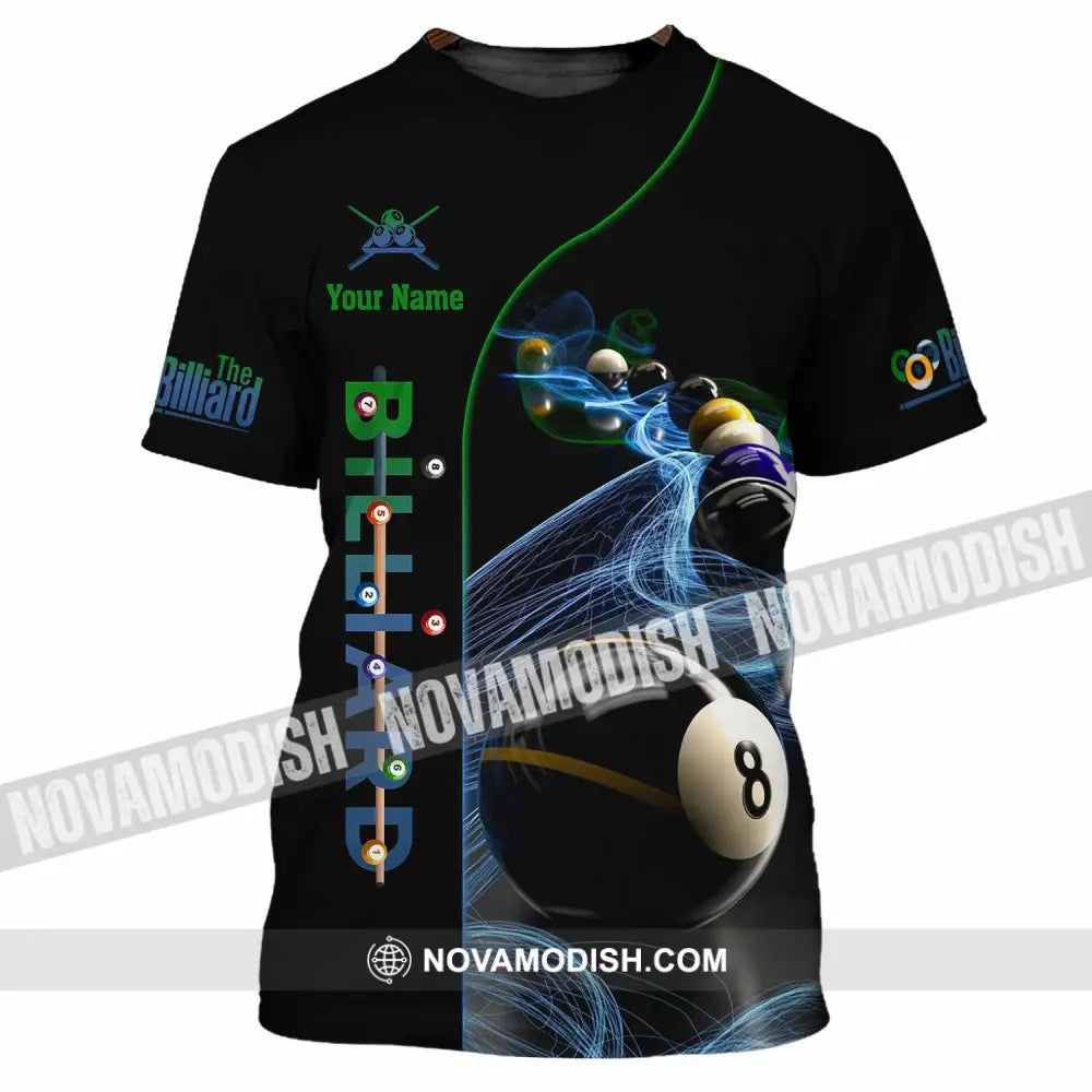 Unisex Shirt - Custom Billiard 3D Shirt T-Shirt / S T-shirt