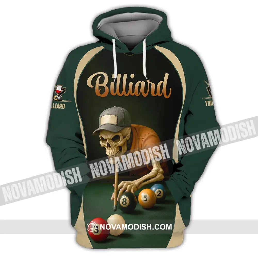 Unisex Shirt - Custom Billiard Shirt Hoodie / S T-shirt