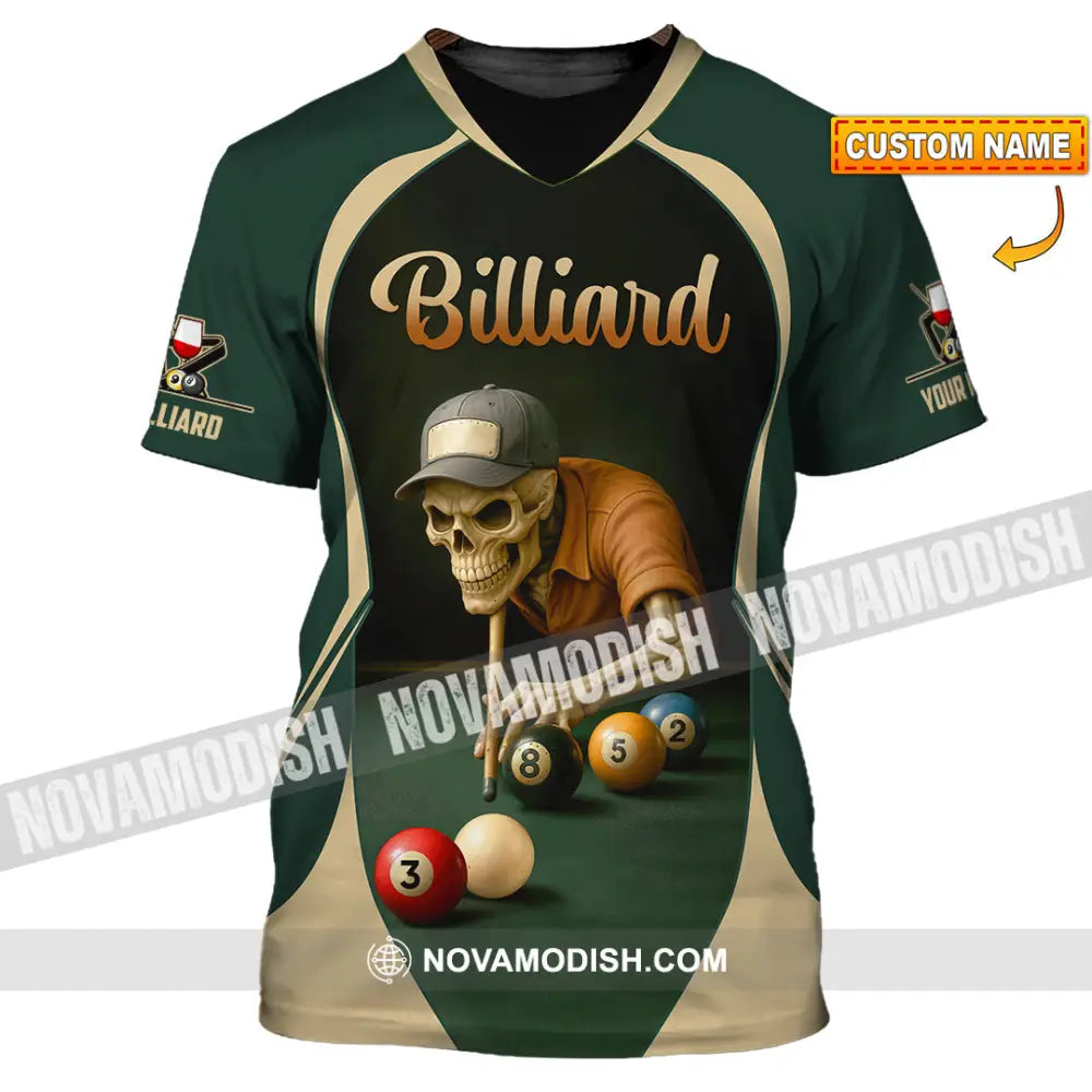 Unisex Shirt - Custom Billiard Shirt T-shirt