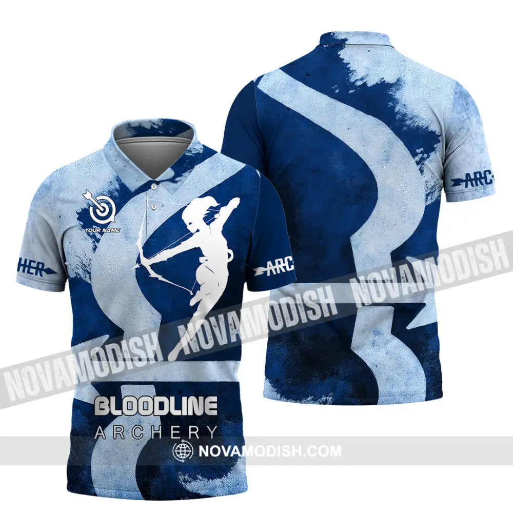 Unisex Shirt - Custom Bloodline Archery 3D Shirt Polo Shirt / S T-shirt