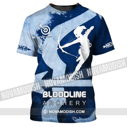 Unisex Shirt - Custom Bloodline Archery 3D Shirt T-Shirt / S T-shirt