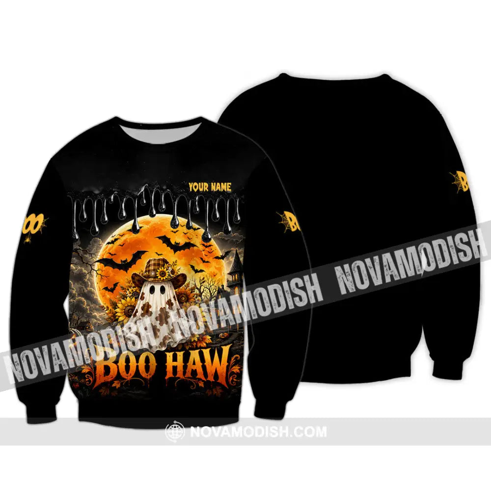 Unisex Shirt - Custom Boo Haw Shirt - Long Sleeve / S - T-shirt