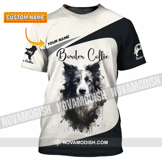 Unisex Shirt - Custom Border Collie 3D Shirt T-shirt
