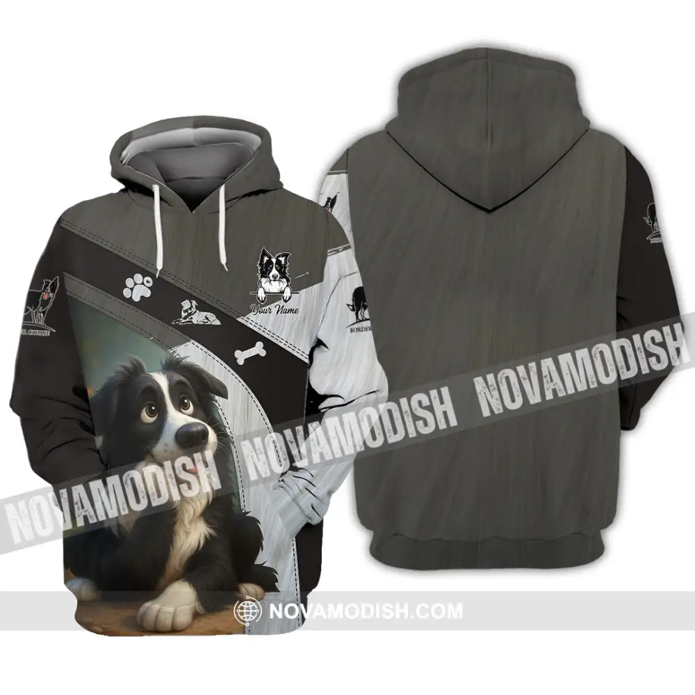Unisex Shirt - Custom Border Collie Shirt Hoodie / S T-shirt