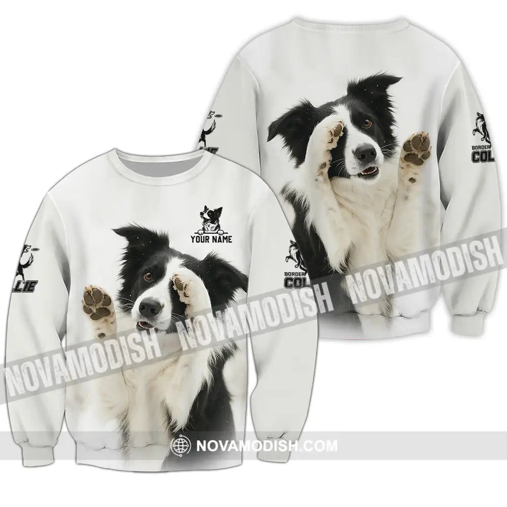 Unisex Shirt - Custom Border Collie Shirt Long Sleeve / S T-shirt