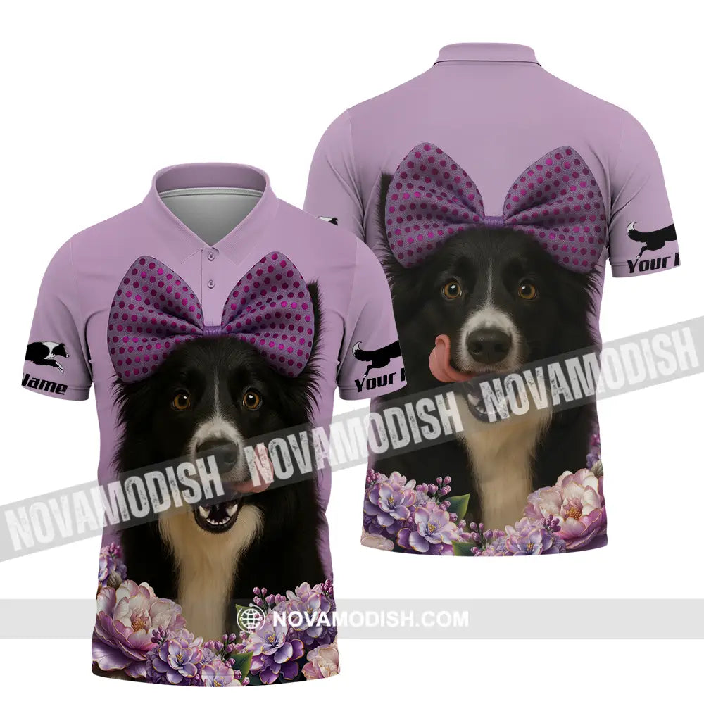 Unisex Shirt - Custom Border Collie Shirt Polo Shirt / S T-shirt