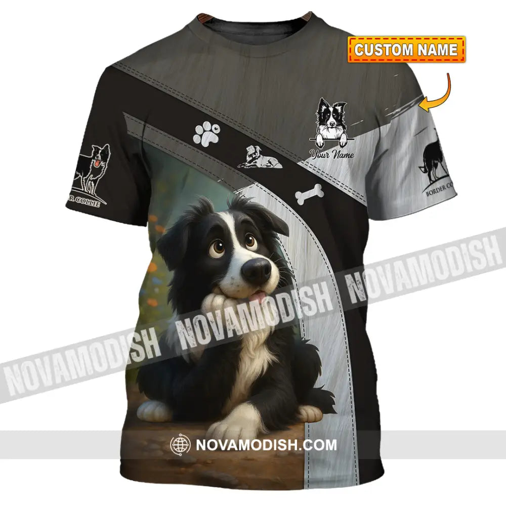 Unisex Shirt - Custom Border Collie Shirt T-shirt