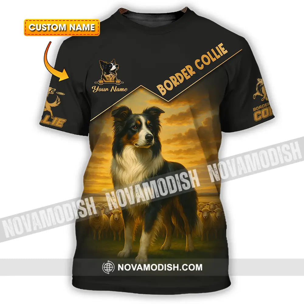 Unisex Shirt - Custom Border Collie Shirt T-shirt