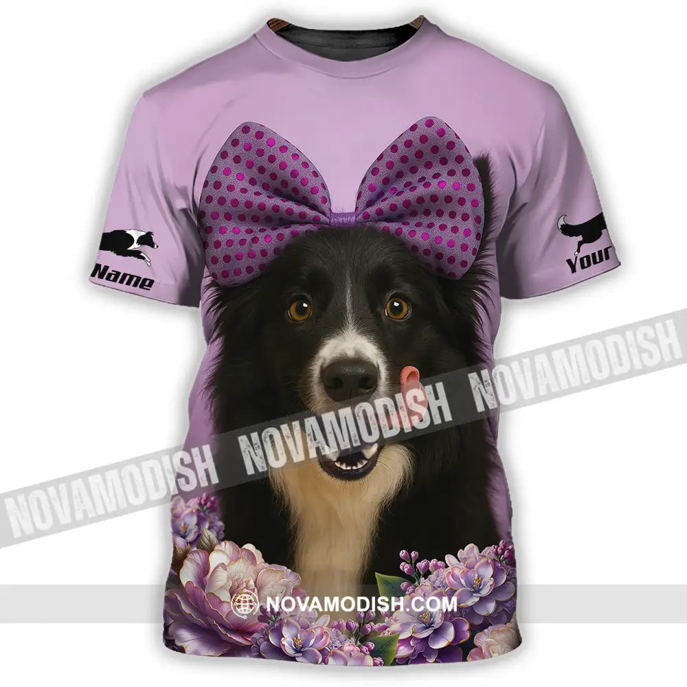 Unisex Shirt - Custom Border Collie Shirt T-Shirt / S T-shirt