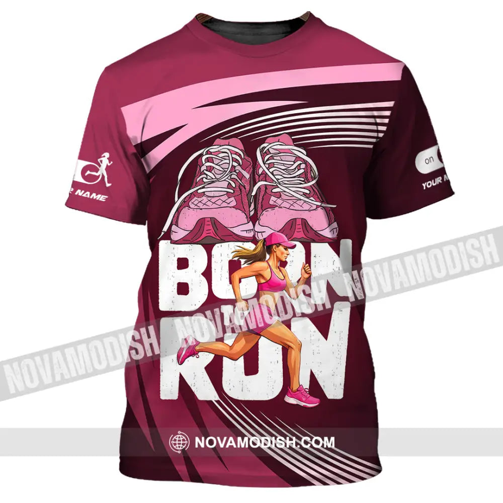 Unisex Shirt - Custom Born To Run 3D Shirt T-Shirt / S T-shirt