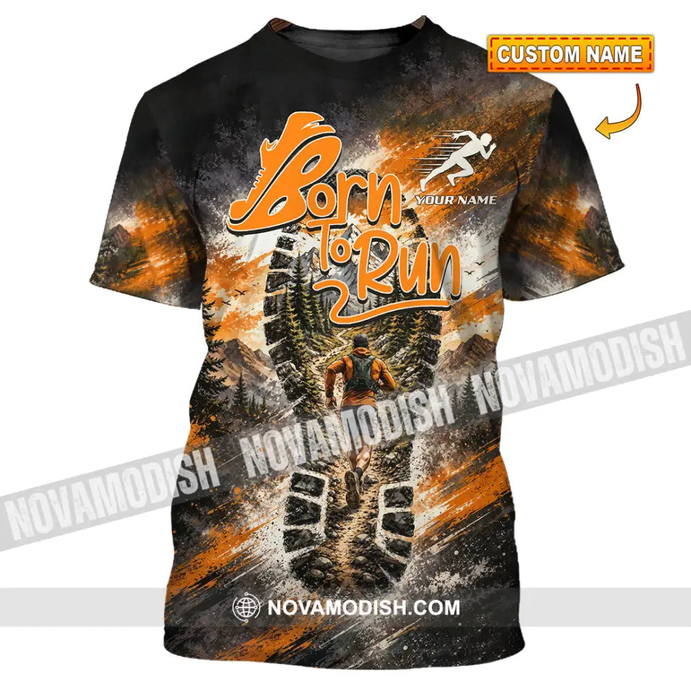 Unisex Shirt - Custom Born To Run Shirt - T-shirt