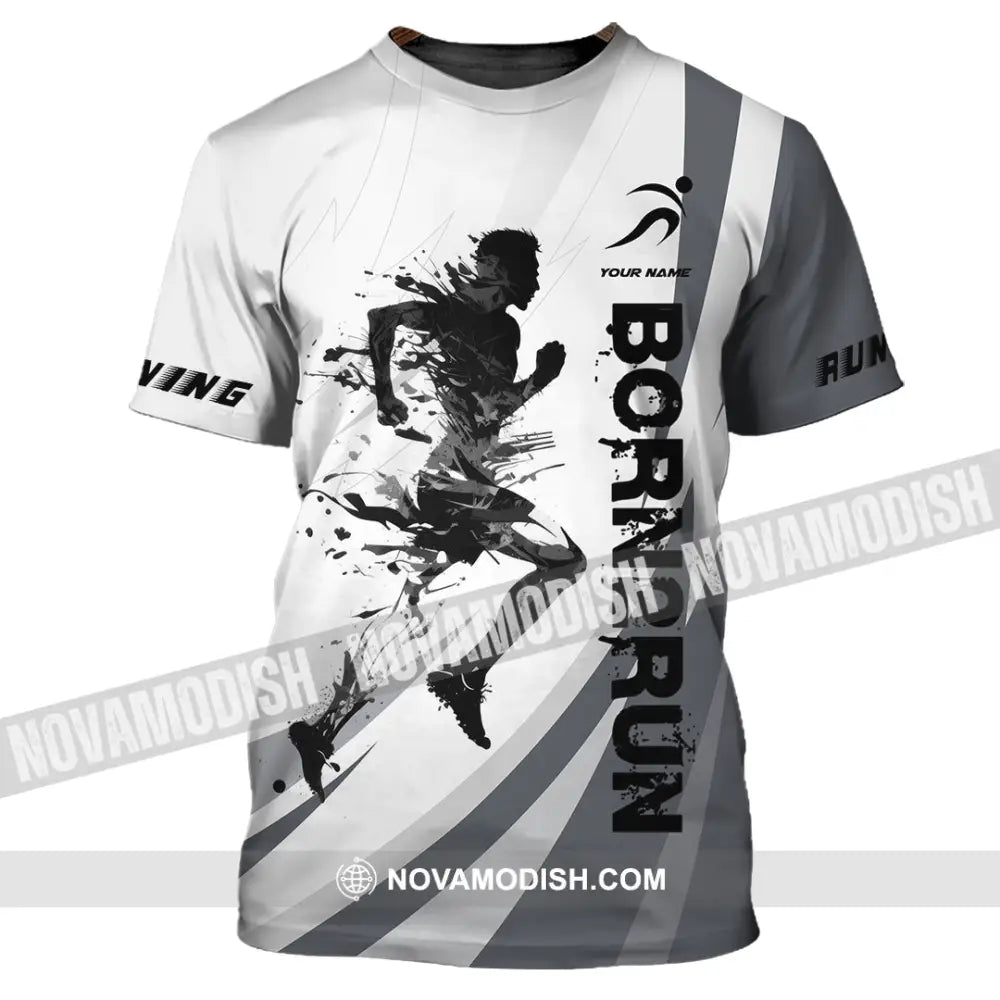 Unisex Shirt - Custom Born To Run Shirt T-Shirt / S T-shirt