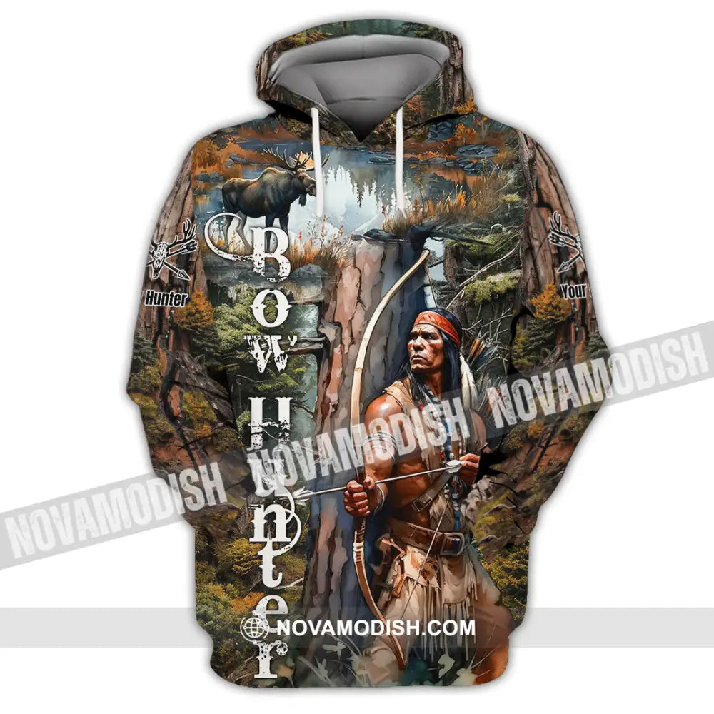 Unisex Shirt - Custom Bow Hunter Shirt Hoodie / S T-shirt