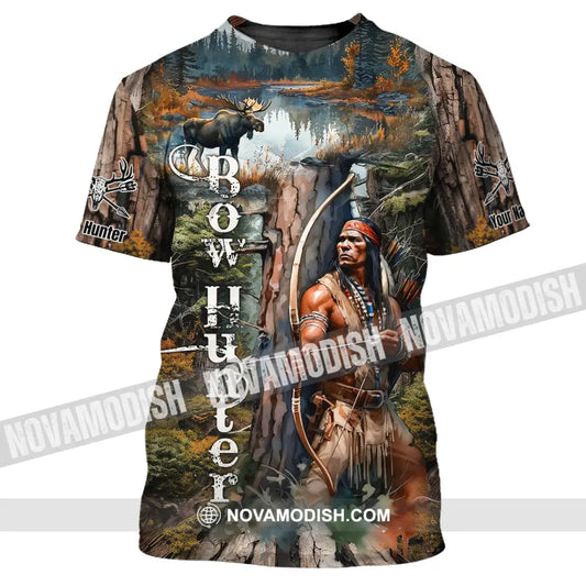 Unisex Shirt - Custom Bow Hunter Shirt T-Shirt / S T-shirt