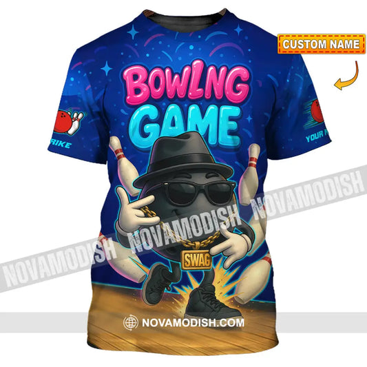 Unisex Shirt - Custom Bowling Game Swag Shirt T-shirt