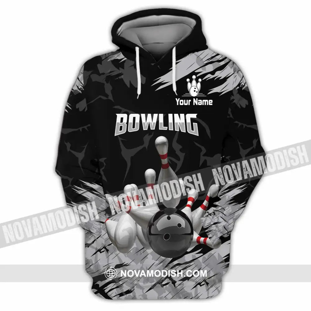 Unisex Shirt - Custom Bowling Shirt - Hoodie / S - T-shirt