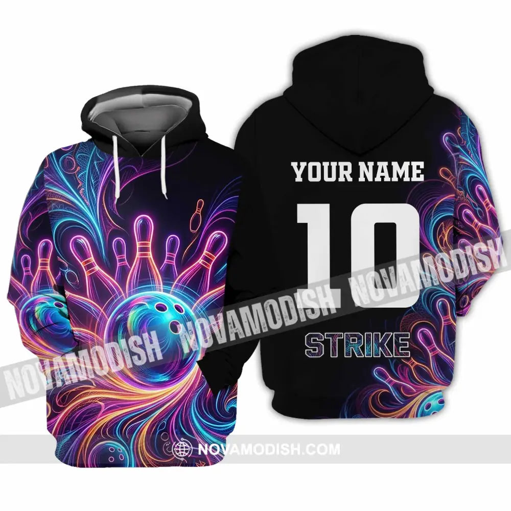 Unisex Shirt - Custom Bowling Shirt - Hoodie / S - T-shirt
