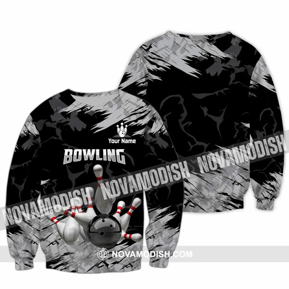 Unisex Shirt - Custom Bowling Shirt - Long Sleeve / S - T-shirt