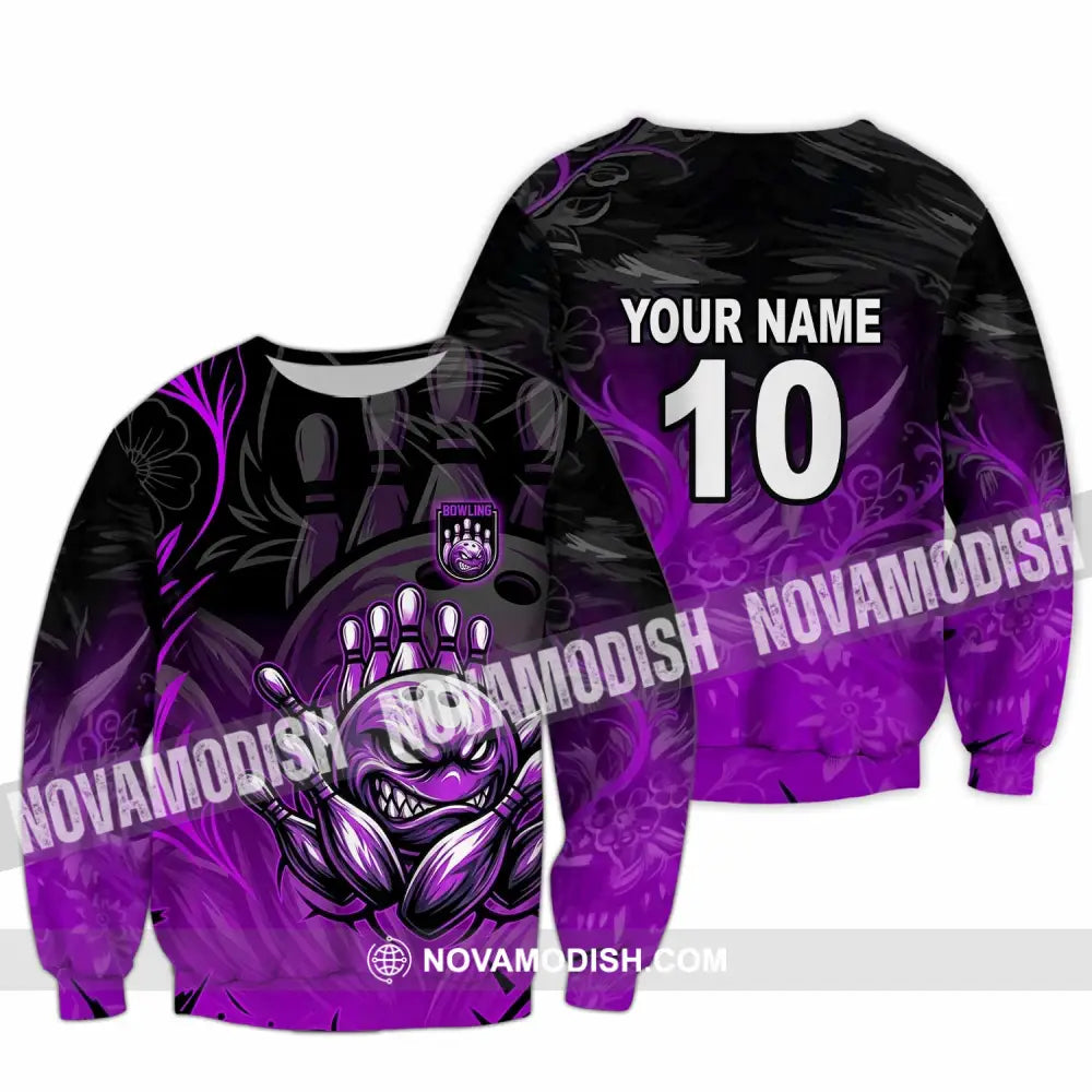 Unisex Shirt - Custom Bowling Shirt - Long Sleeve / S - T-shirt