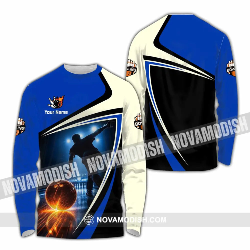 Unisex Shirt - Custom Bowling Shirt - Long Sleeve Shirt / S - T-shirt
